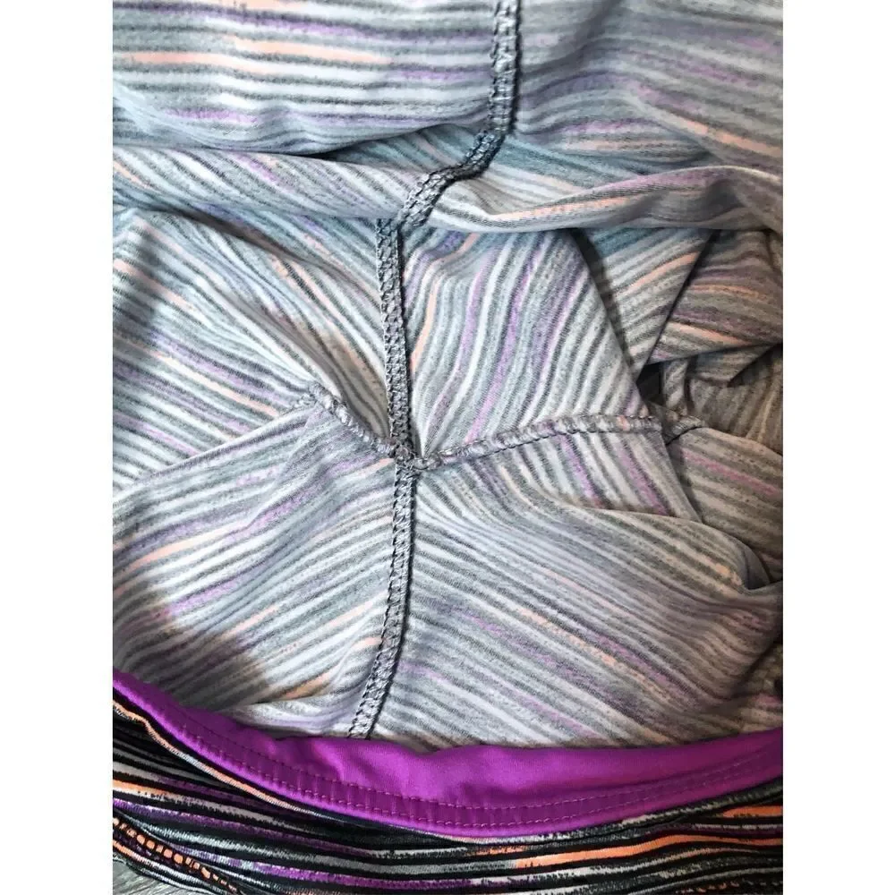 Ashley Blue space dye yoga capris